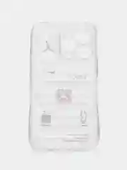 Красный чехол на iPhone 11, 12, 13, 7, 8 Plus, XR, XS, 14 Pro Max, силиконовый айфон