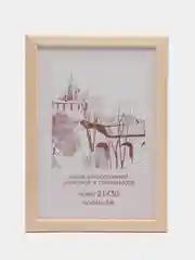Молочный фоторамка 21 х 30, А4, сосна, С24