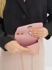 Розовый сумка женская через плечо