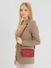 Бордовый сумка женская через плечо