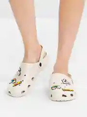 Белый сабо женские IZI, размеры 36-41