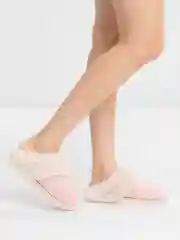 Розовый тапочки домашние меховые, теплые, мягкие, комнатные, женские, мужские, подарок на 8 марта