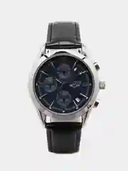Индиго мужские наручные часы Lige 9839 с хронографом, в подарочной упаковке