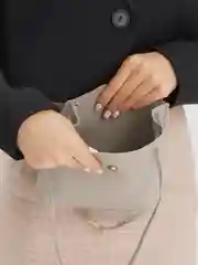 Серый сумка женская маленькая вместительная, детская