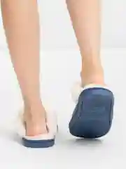 Морской тапочки домашние меховые, теплые, мягкие, комнатные, женские, мужские, Подарок 8 марта
