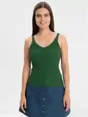 Зеленый топ женский