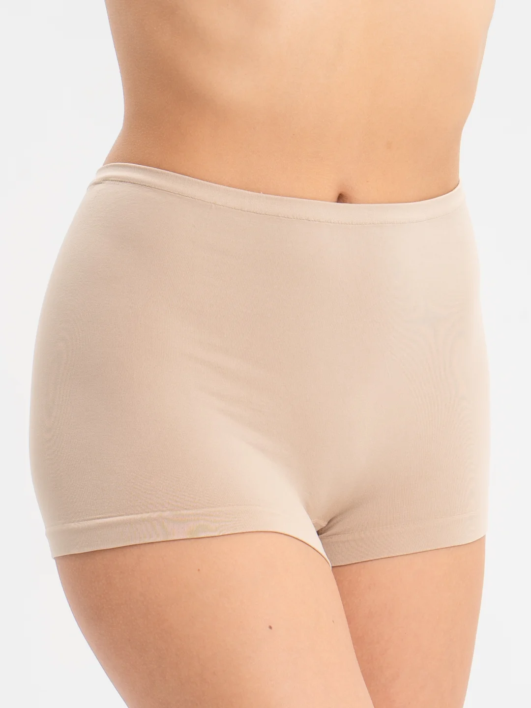 Бежевый трусы женские Giulia Boxer