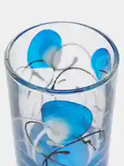 Синий набор стопок, 6 шт