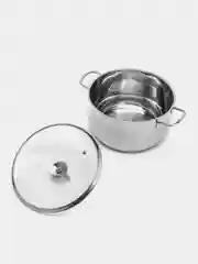 Кастрюля Maestro MR-3508-24, с крышкой, 5,5 л, 24 см