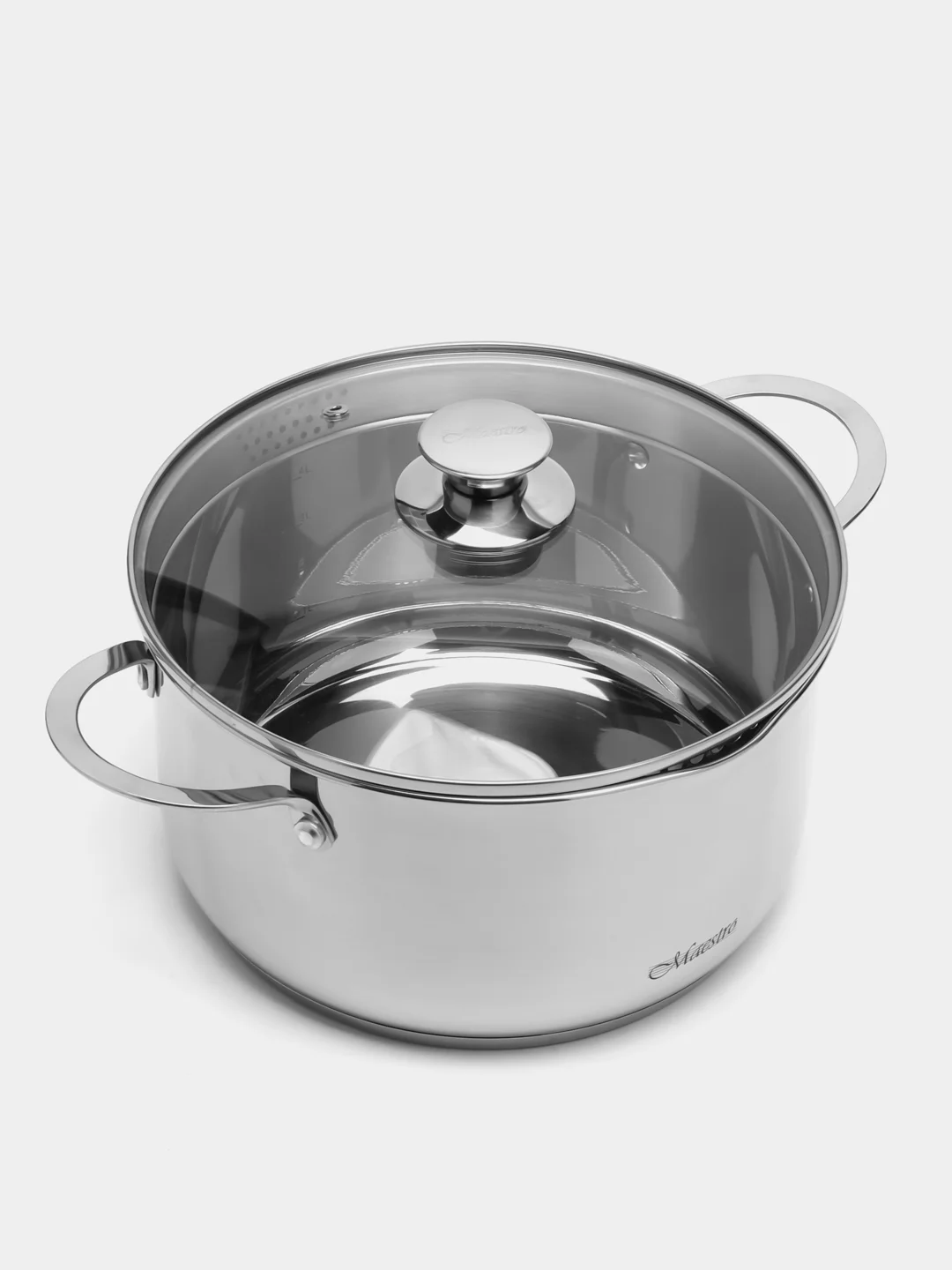 Кастрюля Maestro MR-3510-24, с крышкой, 5 л, 24 см