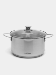 Кастрюля Maestro MR-3510-24, с крышкой, 5 л, 24 см