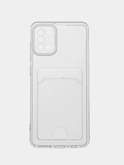Чехол для Samsung Galaxy A31, Самсунг Галакси А31 с карманом для карты