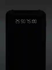Черный повербанк внешний аккумулятор, 10000 mAh