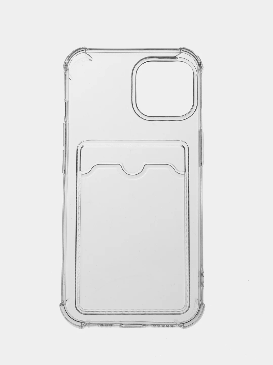 Марсала чехол для iPhone 11, 12, 13, 14, 14 Pro, Plus, Pro Max, прозрачный, с карманом для карт