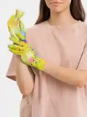 Зеленый перчатки садовые, из нейлона