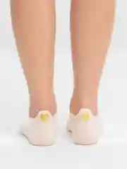 Молочный носки короткие женские "сердце"