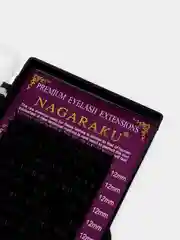 Ресницы для наращивания Nagaraku черные 16 рядов