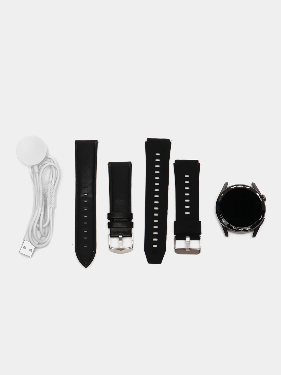 Черный смарт часы наручные Smart Watch X3 Pro, мужские, круглые