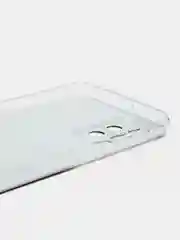 Угольный чехол силиконовый на Samsung Galaxy A23 / Самсунг А23 прозрачный с рисунком, защита камеры