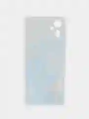 Светло-синий силиконовый чехол на Tecno Camon 19 Neo / Текно Камон 19 Нео с рисунком, защита камеры