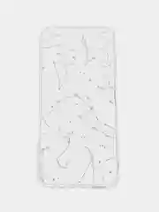 Прозрачный чехол на Tecno Pova Neo 2 / Текно Пова Нео 2 прозрачный, с рисунком, защита камеры
