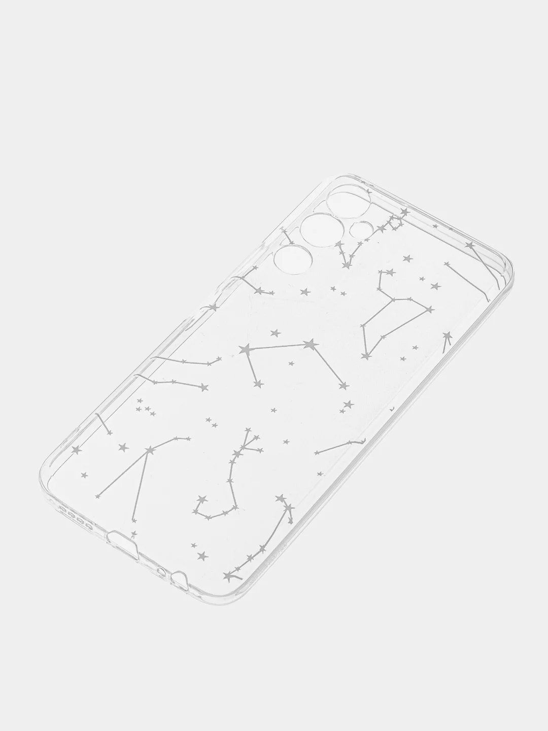 Прозрачный чехол на Tecno Pova Neo 2 / Текно Пова Нео 2 прозрачный, с рисунком, защита камеры
