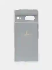 Разноцветный силиконовый чехол на Google Pixel 7 / Гугл Пиксель 7 прозрачный, с рисунком, защита камеры