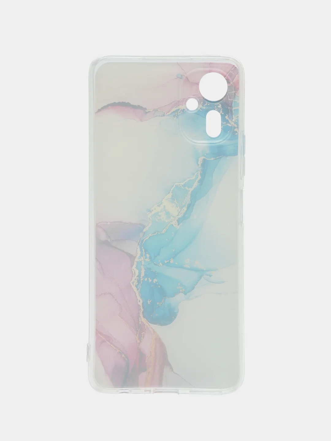 Ледяной силиконовый чехол на Tecno Camon 19 Neo / Текно Камон 19 Нео с рисунком, защита камеры