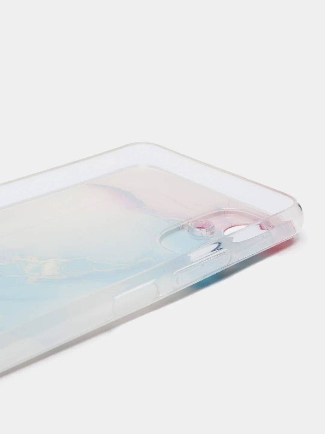 Ледяной силиконовый чехол на Tecno Camon 19 Neo / Текно Камон 19 Нео с рисунком, защита камеры