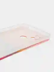 Желтый силиконовый чехол на Xiaomi Poco C40 / Сяоми Поко С40 прозрачный с рисунком, защита камеры