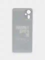 Тёмно-коричневый силиконовый чехол на Tecno Camon 19 Neo / Текно Камон 19 Нео с рисунком, защита камеры
