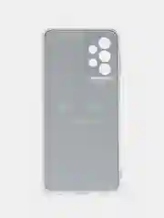 Черный чехол силиконовый на Samsung Galaxy A23 / Самсунг А23 прозрачный с рисунком, защита камеры