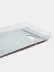 Тёмно-коричневый силиконовый чехол на Google Pixel 7 / Гугл Пиксель 7 прозрачный, с рисунком, защита камеры