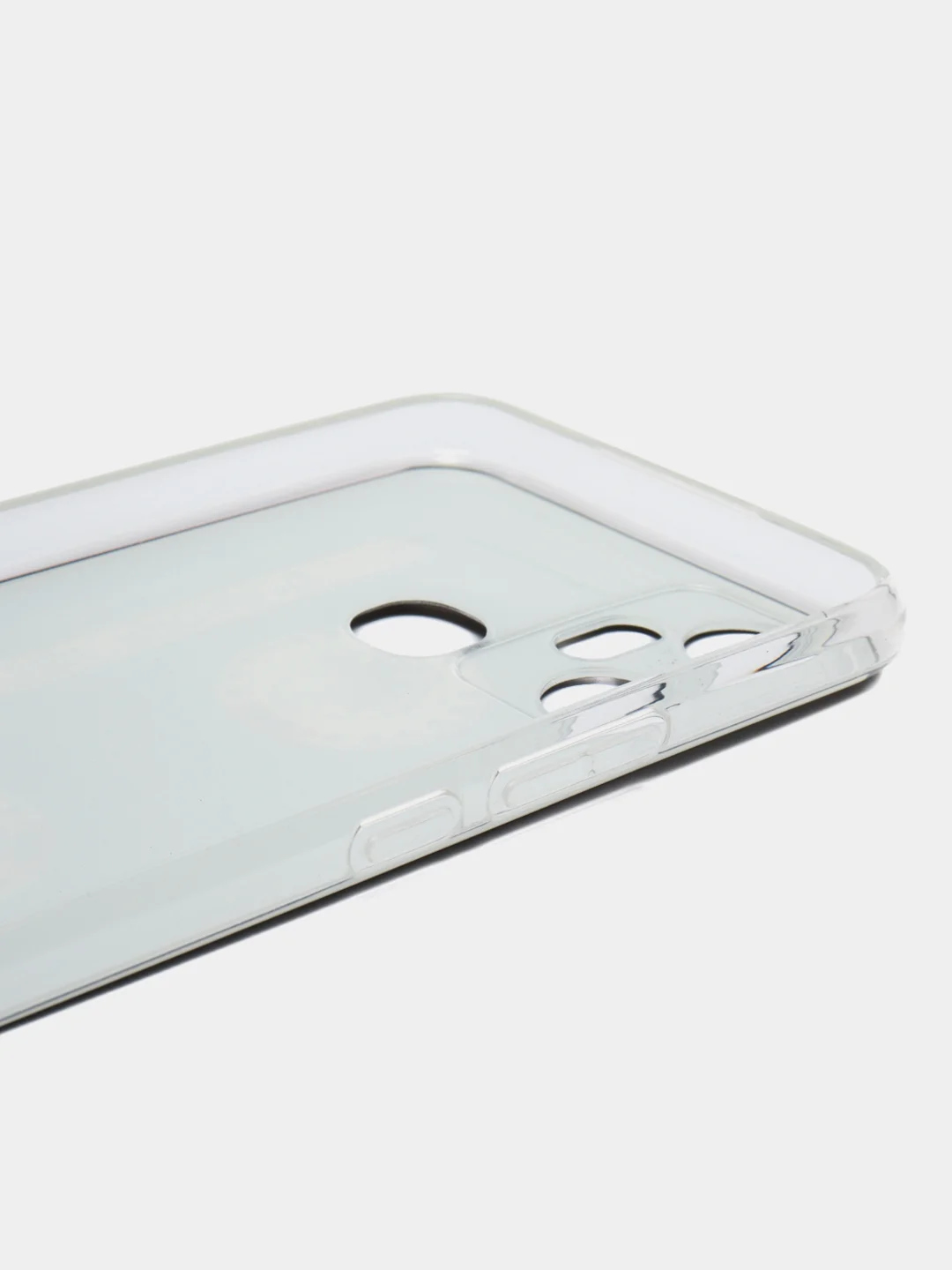 Хром чехол на Infinix Smart 6 Plus / Инфиникс Смарт 6 Плюс с рисунком, защита камеры