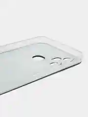 Хром чехол на Infinix Smart 6 Plus / Инфиникс Смарт 6 Плюс с рисунком, защита камеры