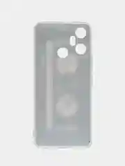 Хром чехол на Infinix Smart 6 Plus / Инфиникс Смарт 6 Плюс с рисунком, защита камеры