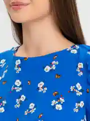 Синий платье летнее