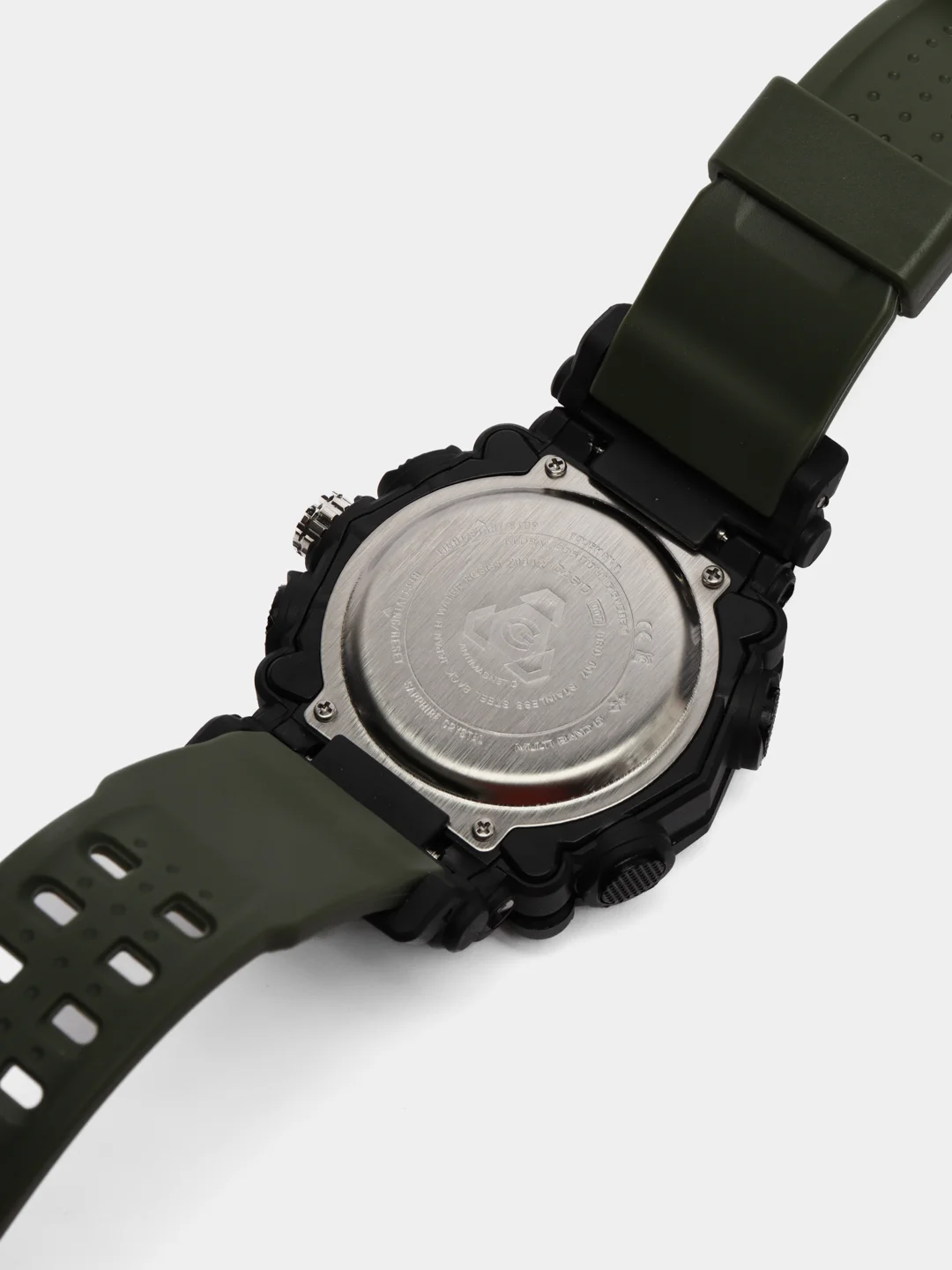 Лесной зеленый наручные военные электронные мужские часы Casio G-Shock