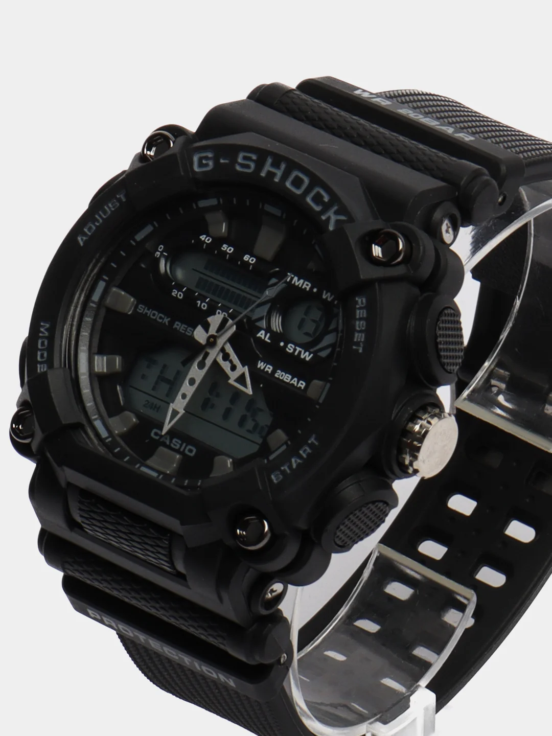 Черный наручные военные электронные мужские часы Casio G-Shock