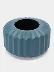 Синий ваза декоративная, пластик, 12.5 x 8 см, 2 цвета, 502-797