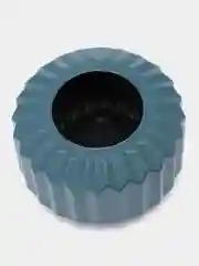Синий ваза декоративная, пластик, 12.5 x 8 см, 2 цвета, 502-797