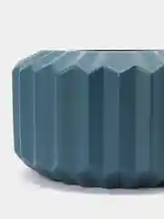 Синий ваза декоративная, пластик, 12.5 x 8 см, 2 цвета, 502-797