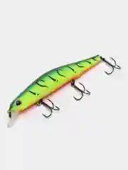 Зеленый воблер рыболовный "Минноу" (Minnow), 110 SP, 17 г