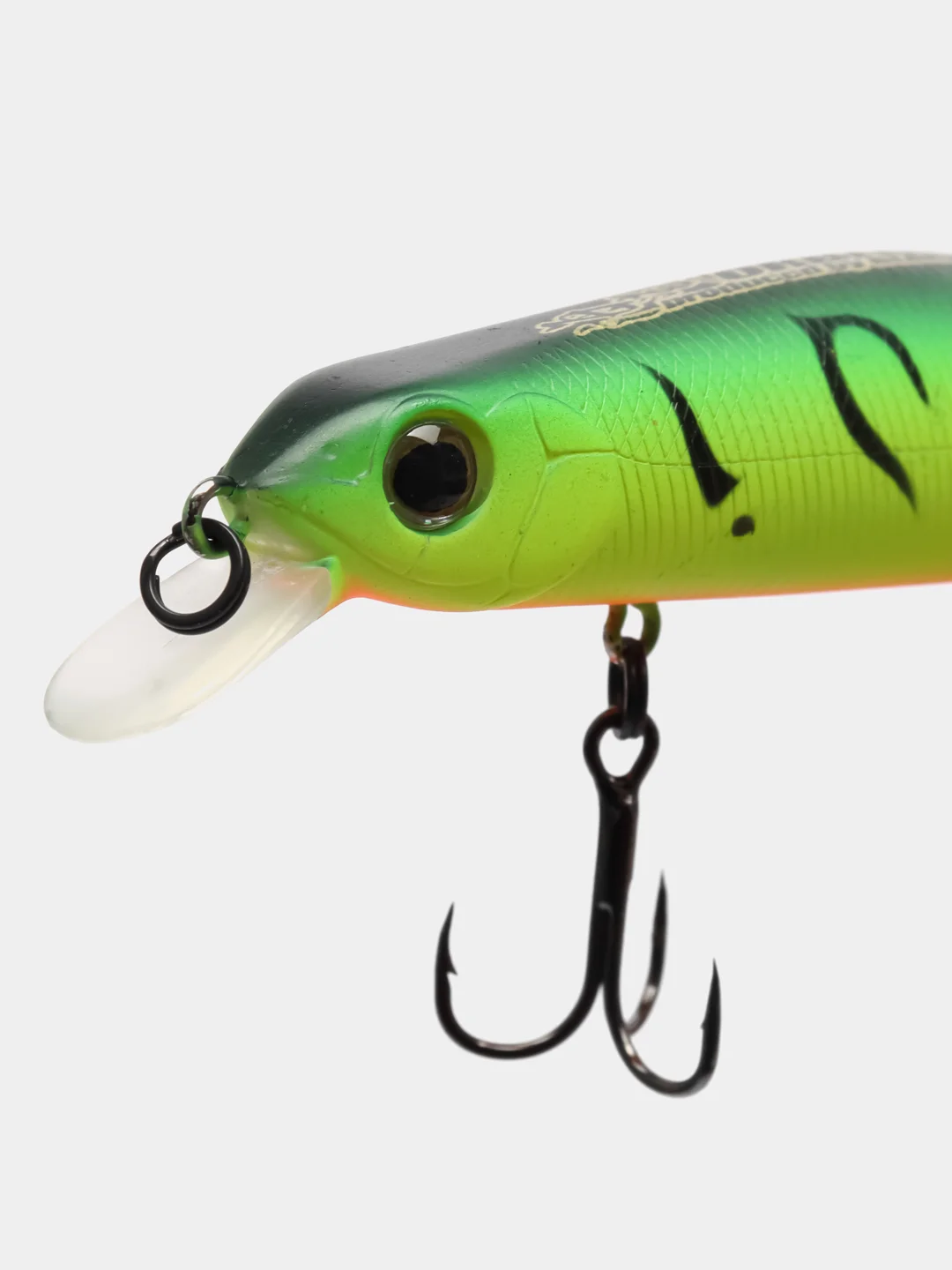 Зеленый воблер рыболовный "Минноу" (Minnow), 110 SP, 17 г