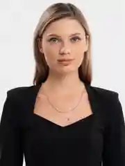 Серебряный цепочка шариковая, 60 и 70 см, с замком