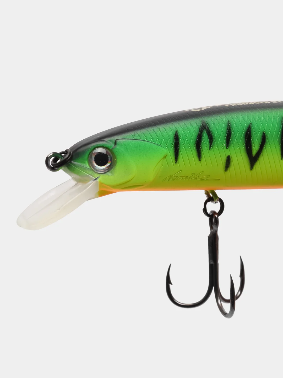 Зеленый воблер рыболовный "Минноу" (Minnow) 130 SP 21 г