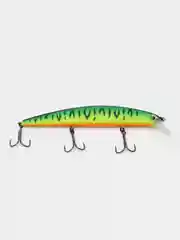 Зеленый воблер рыболовный "Минноу" (Minnow) 130 SP 21 г