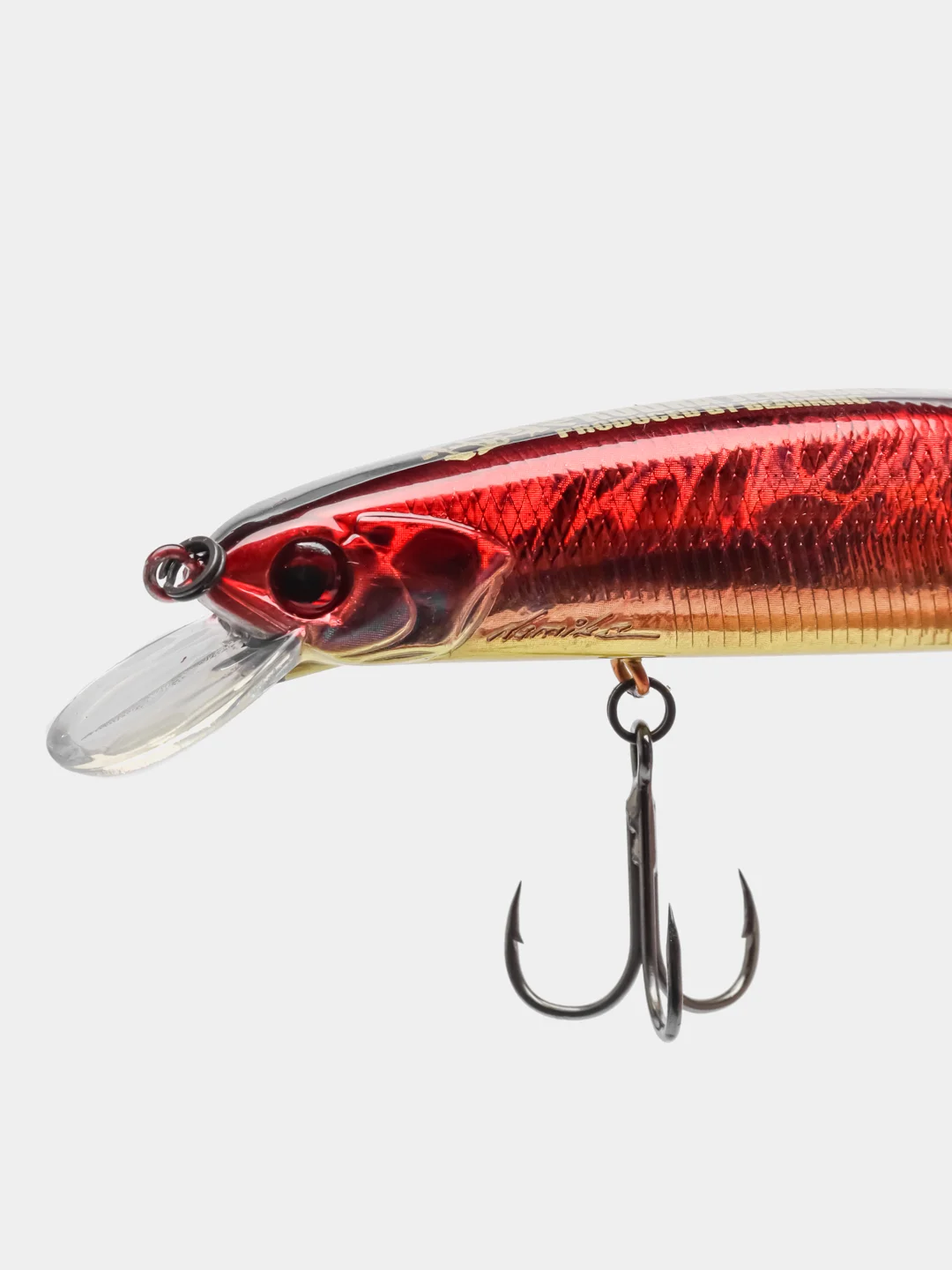 Красный воблер рыболовный "Минноу" (Minnow) 130 SP 21 г