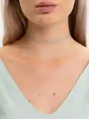 Ледяной чокер пластиковый
