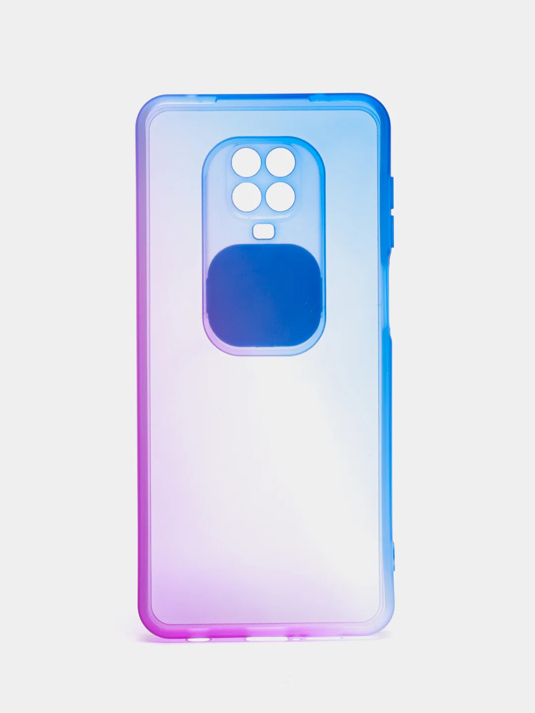Розовый чехол для Xiaomi Redmi Note 9 Pro, Note 9s со шторкой для защиты камеры